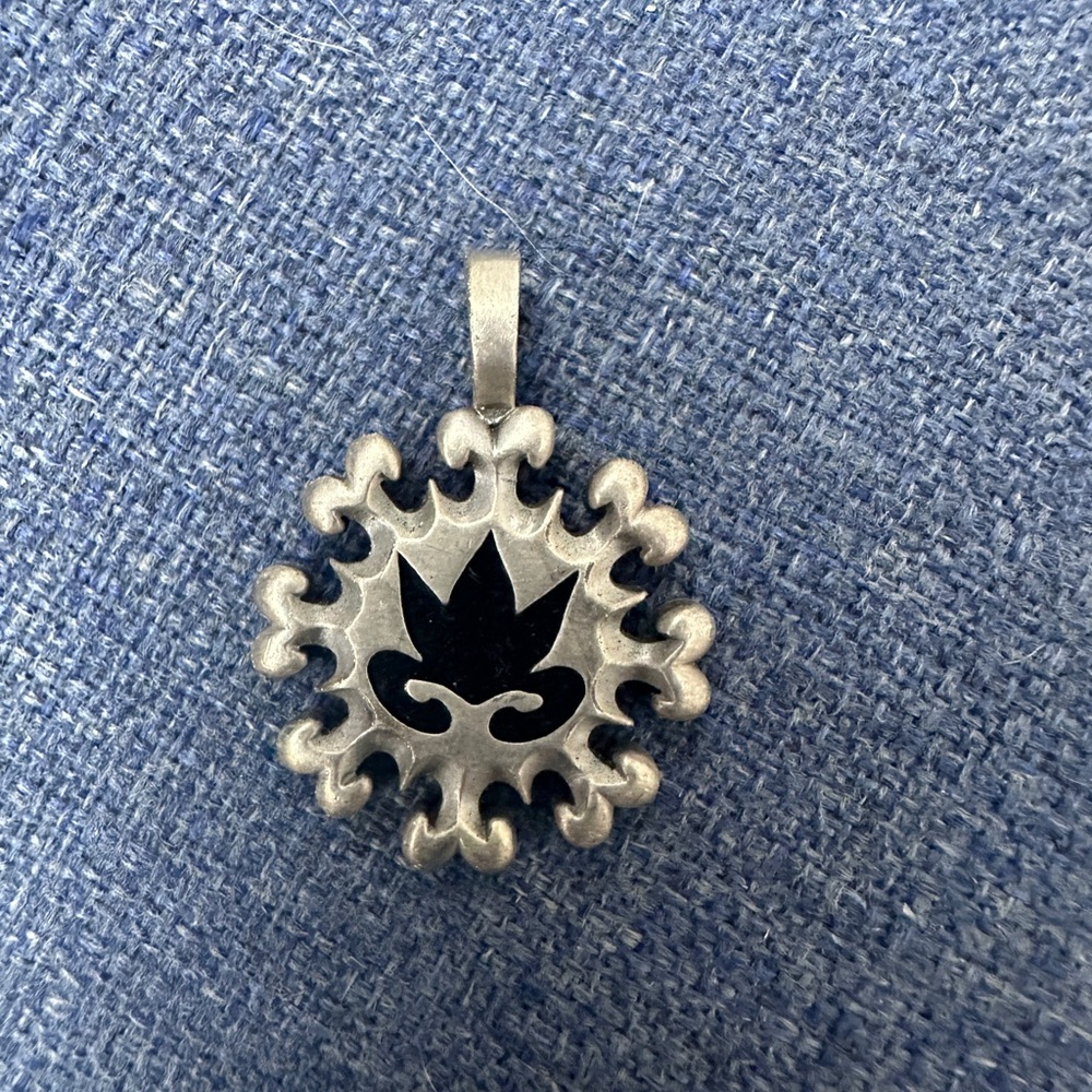 BICO Silver over pewter Pendant